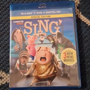 SING Special Edition on BLU-RAY + DVD
